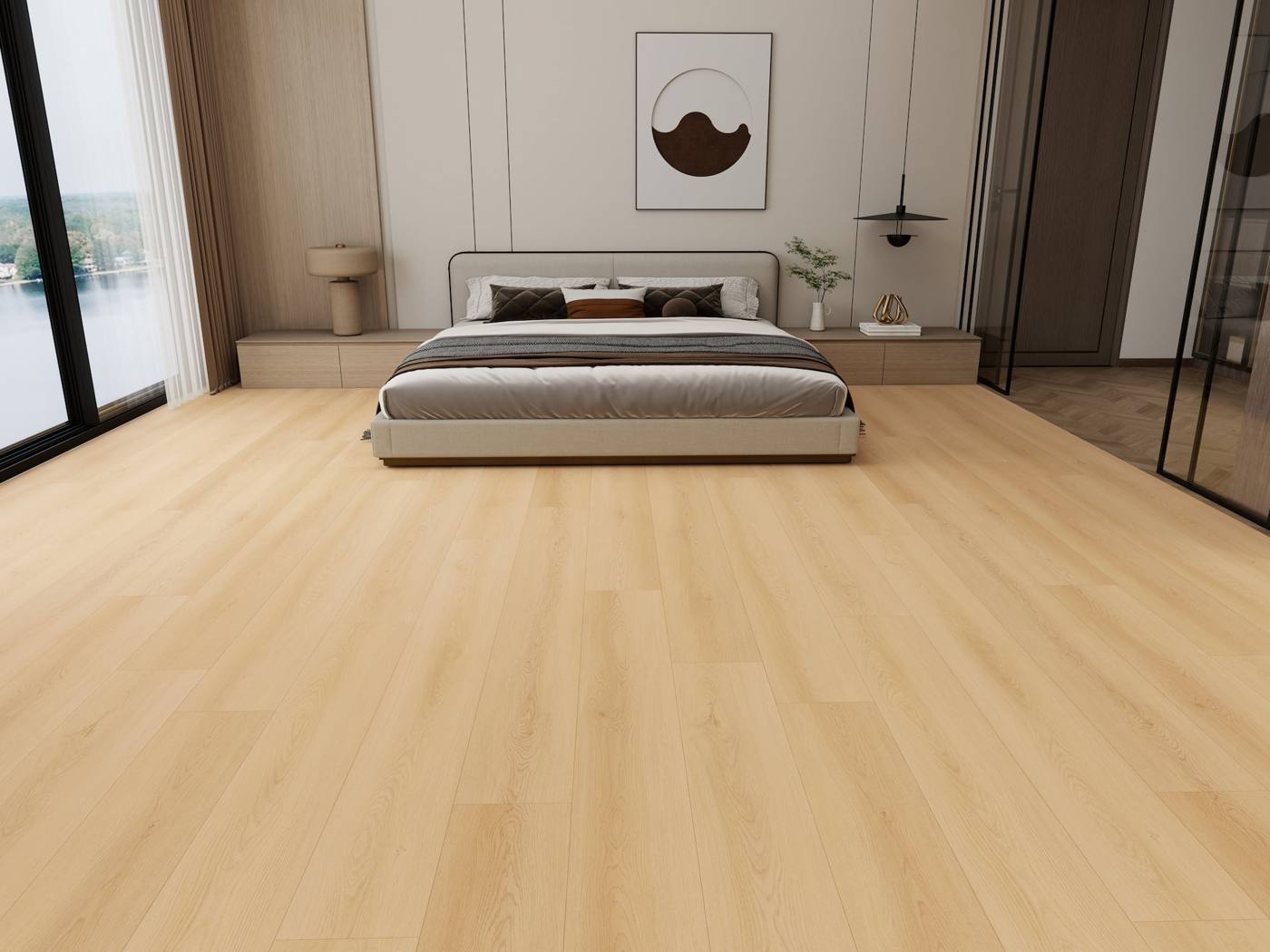 Grainture European oak flooring in a modern interior